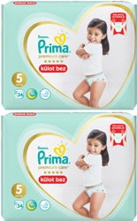 Prima Premium Care 5 Numara Junior 34 Adet 2'li Paket Külot Bez