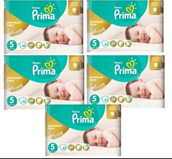 Prima Premium Care 5 Numara Junior 42'li 5 Adet Bebek Bezi