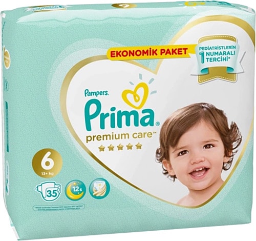 Prima Premium Care 6 Numara Extra Large 35'li Bebek Bezi