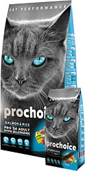 Prochoice Pro 34 Somon ve Pirinçli 2 kg Yetişkin Kedi Maması