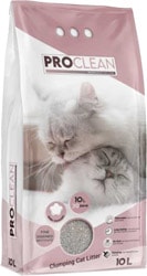 ProClean Topaklanan Bebek Pudra Kokulu 10 lt Kalın Taneli Kedi Kumu