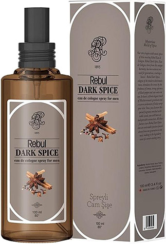 Rebul For Men Dark Spice 100 ml Sprey Kolonya