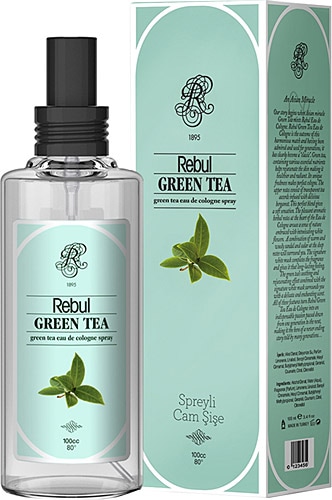 Rebul Green Tea Yeşil Çay 100 ml Sprey Kolonya