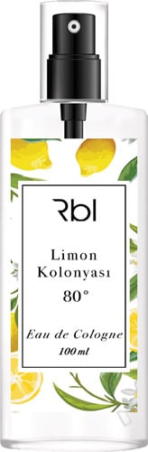 Rebul Limon Pet Şişe 100 ml Sprey Kolonya