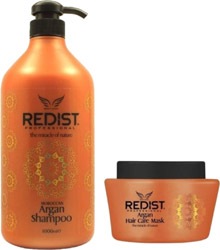 Redist Argan 1000 ml Şampuan + Maske 500 ml Saç Bakım Seti