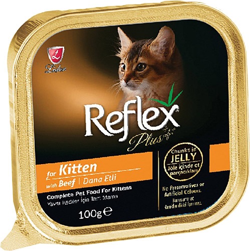 Reflex Plus Dana Etli Pate 100 Gr Yavru Kedi Konservesi Fiyatlari Ozellikleri Ve Yorumlari En Ucuzu Akakce