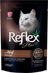 Reflex Plus Gravy Dana Etli 100 gr Yetişkin Yaş Kedi Maması