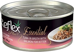 Reflex Plus Essential Ton Balıklı ve Somonlu 70 gr Yavru Konserve Kedi Maması