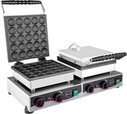 Remta W23 Yuvarlak Çiftli Bubble Sanayi Tipi Pankek Makinesi