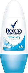 Rexona MotionSense Cotton Dry 50 ml Kadın Roll-On