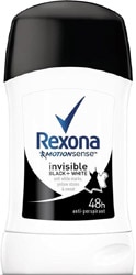 Rexona MotionSense Invisible Black White 40 ml Kadın Stick Deodorant