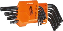 Rico RC3199 9 Parça Torx Uçlu Kısa Alyan Anahtar Takımı