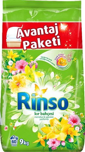 Rinso 9 kg Toz Çamaşır Deterjanı