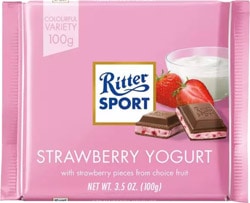 Ritter Sport Çilekli Yoğurtlu Çikolata 100 gr