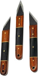 Rox Wood 0056 LUBAN Ahşap 3 Parça İşaretleme Bıçak Seti