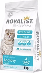 Royalist Premium Hamsili 2 kg Yetişkin Kedi Maması