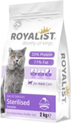 Royalist Premium Sterilised Somonlu Yetişkin Kedi Maması 2 kg