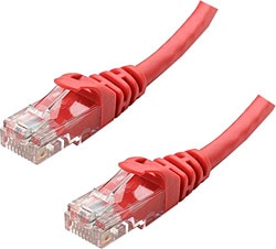 S-link SL-CAT6030RE UTP 30 cm Kırmızı CAT6 Patch Kablo