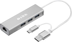 S-link SW-U332 4 Port USB Dönüştürücü