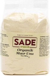 Sade Organik 500 gr Mısır Unu