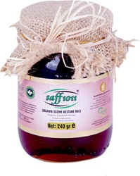 Saff 1011 240 gr Organik Süzme Kestane Balı