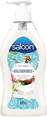 Saloon Beyaz Sabun Sıvı Sabun 400 ml