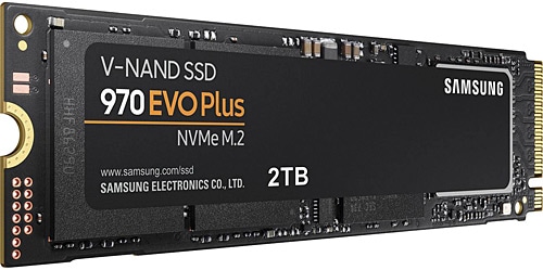 Samsung 2 TB 970 EVO Plus MZ-V7S2T0BW M.2 PCI-Express 3.0 SSD