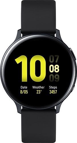 Samsung Galaxy Watch Active 2 44 mm Aluminyum Mat Siyah SM-R820NZKATUR Akıllı Saat