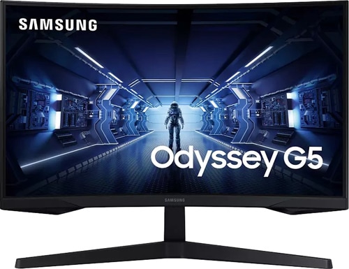 Samsung Odyssey G5 LC27G55TQWMXUF 27" 1ms QHD Freesync Curved Oyuncu Monitörü