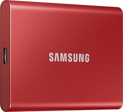 Samsung T7 2 TB MU-PC2T0R/WW 2.5" SSD USB 3.2 Kırmızı Taşınabilir Disk