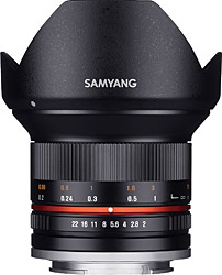 Samyang 12mm f/2 NCS CS Lens