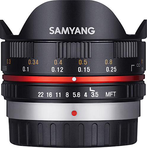 Samyang 7.5mm f/3.5 Fisheye Lens Fiyatları, Özellikleri ve