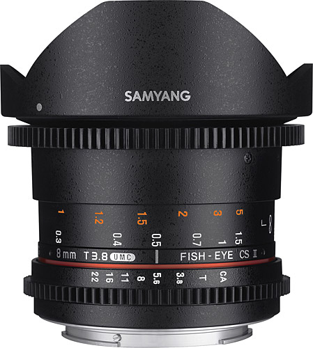 Samyang 8mm T3.8 VDSLR UMC Fisheye CS II Krop Cine Lens Fiyatları