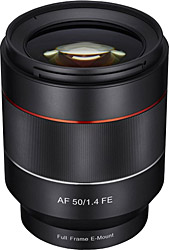 Samyang AF 50mm f/1.4 FE Lens