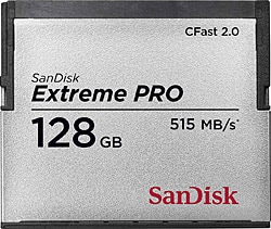 SanDisk 128GB Extreme Pro SDCFSP-128G-G46B CFast 2.0 Compact Flash Hafıza Kartı