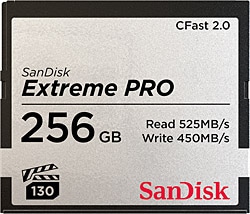 SanDisk Extreme Pro SDCFSP-256G-G46D 256 GB CFast 2.0 Compact Flash Hafıza Kartı