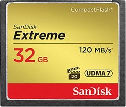 SanDisk Extreme Compact Flash UDMA 7 SDCFXSB-032G-G46 32 GB Hafıza Kartı