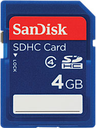 SanDisk 4 GB SDHC SDSDB-004G-B35 Hafıza Kartı