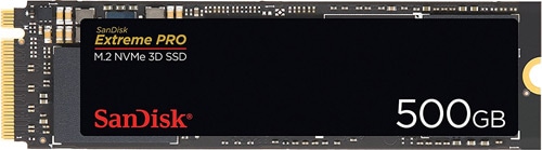 SanDisk 500 GB Extreme Pro 3D SDSSDXPM2-500G-G25 M.2 PCI-Express 3.0 SSD