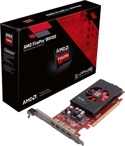 i7-6700 / FirePro W4100 モニター4台可 Sapphire AMD FirePro W4100 2 GB Ekran Kartı Fiyatları, Özellikleri