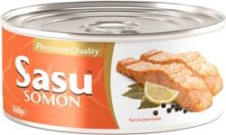 Sasu Bütün Dilim Norveç Somonu 160 gr