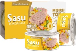 Sasu İri Parça Mısırlı Ton Salata 2x160 gr
