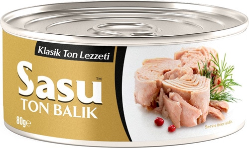 Sasu Klasik Bütün Dilim Ton Balığı 80 gr Fiyatları, Özellikleri ve