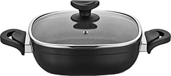 Schafer Gastronomie 28 cm Granit Siyah Pilav Tenceresi