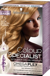 Colour Specialist 7.5 Altın Parıltılı Kumral Saç Boyası