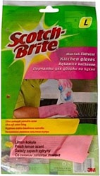 Scotch-Brite Mutfak Limon Kokulu Büyük Boy Temizlik Eldiveni