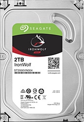 Seagate 3.5" 2 TB Ironwolf ST2000VN004 SATA 3.0 5900 RPM Hard Disk