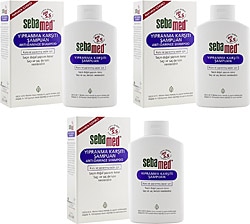 Sebamed 400 ml 3 Adet Yıpranma Karşıtı Şampuan