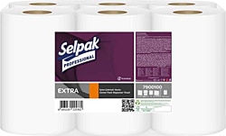 Selpak Professional Extra İçten Çekmeli 250 mt 6'lı Havlu