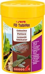 Sera Fd Tubifex 100 ml Kurutulmuş Kurt Balık Yemi